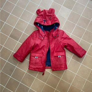 Orchestra Baby Rain Jacket with Zip Out Sweater 18M